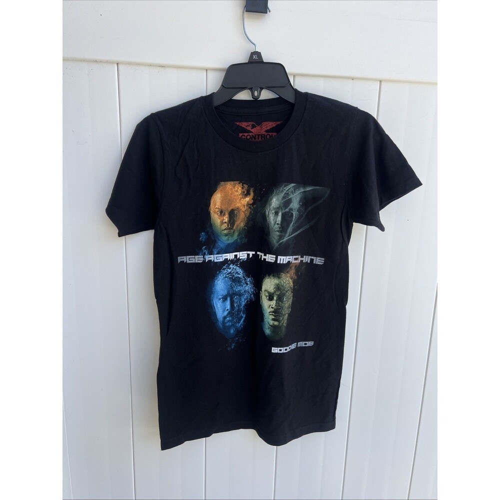 Rage Against The Machine Band Tee Goodie Mob Graphic Black Size XS Unisex*